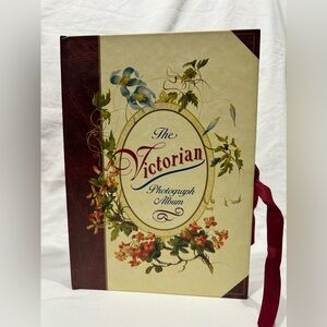 The Victorian Hardcover Photo Album cottage Vintage Style wedding family history